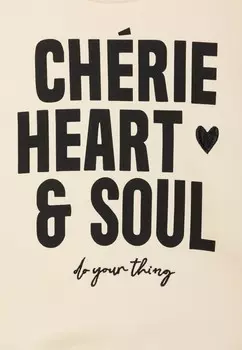 Толстовка WITH PRINT Lindex, бежевый