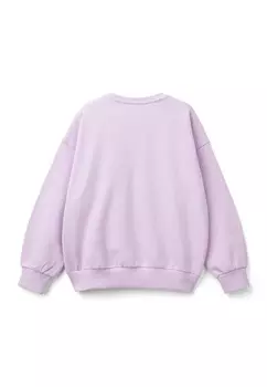 Толстовка WITH SEQUINS United Colors of Benetton, сирень