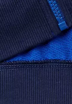 Толстовка WITH ZIPPER United Colors of Benetton, синий