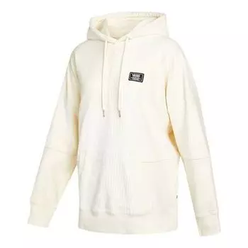 Толстовка (WMNS) Vans corduroy Solid Color Splicing Hoodie Creamy White VN0A5F6F3KS, кремовый