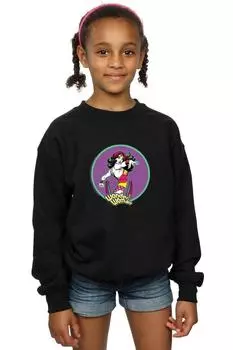 Толстовка Wonder Woman Core в психоделическом стиле DC Comics, черный