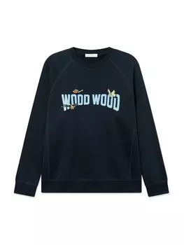 Толстовка WOOD WOOD WWHester, цвет Night blue/Light blue