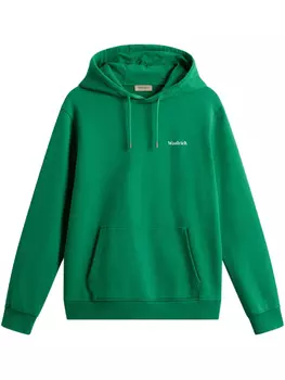 Толстовка Woolrich с графическим принтом, зеленый