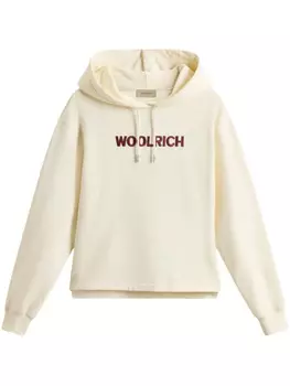Толстовка Woolrich с вышитым логотипом, белый