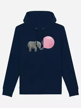 Толстовка WOOOP Hoodie, темно-синий