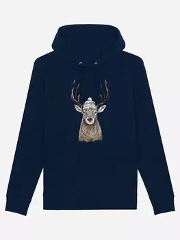 Толстовка WOOOP Hoodie, темно-синий