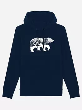 Толстовка WOOOP Hoodie, темно-синий