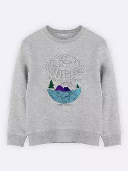 Толстовка WOOOP, серый