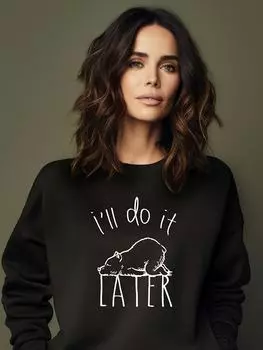 Толстовка WOOOP Sweatshirt, черный