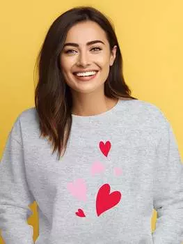 Толстовка WOOOP Sweatshirt, серый