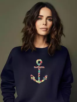 Толстовка WOOOP Sweatshirt, темно-синий