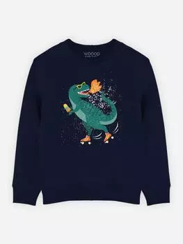 Толстовка WOOOP, темно-синий