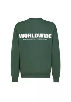 Толстовка WORLDWIDE Sublevel, темно-зеленый