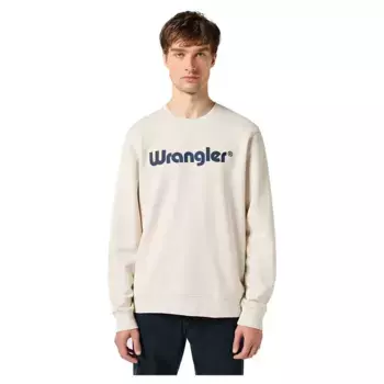 Толстовка Wrangler 112350538 Logo, бежевый