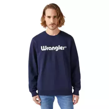 Толстовка Wrangler 112350539 Logo, синий