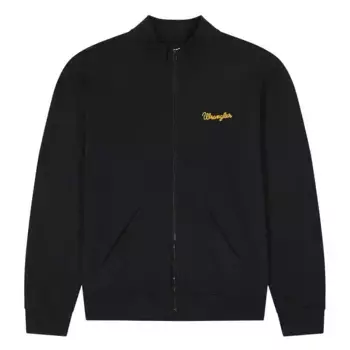 Толстовка Wrangler 112350548 half zip, черный