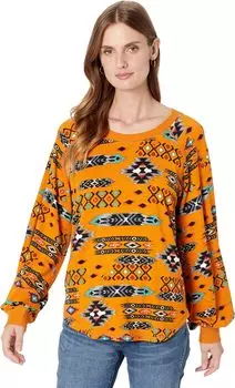Толстовка Wrangler Puff Sleeve Top, желтый