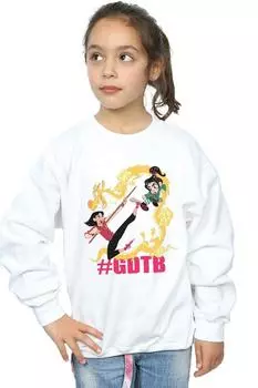 Толстовка Wreck It Ralph Mulan And Vanellope Disney, белый