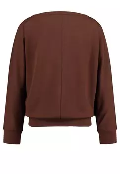 Толстовка WSW HUNTED ROUND Key Largo, коричневый