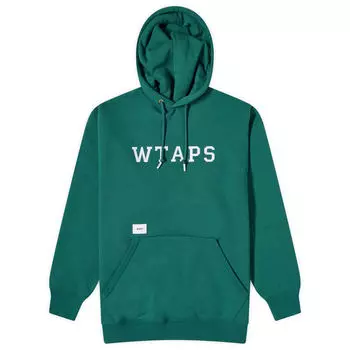 Толстовка Wtaps 04 Popover, зеленый