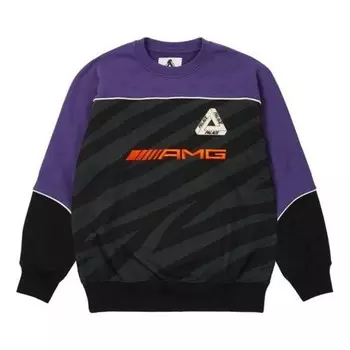 Толстовка x amg technical crew 'black' Palace, черный