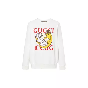 Толстовка X Bananya GUCCI, белый