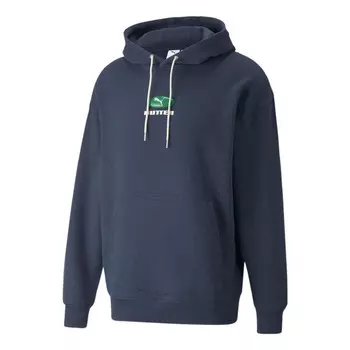 Толстовка x butter goods hoodie 'navy' Puma, синий
