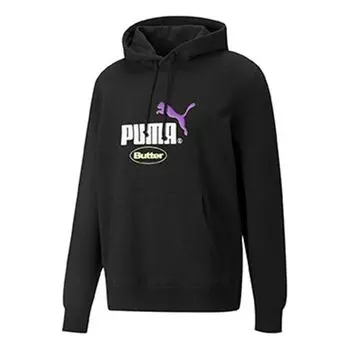 Толстовка x butter goods logo printing black Puma, черный