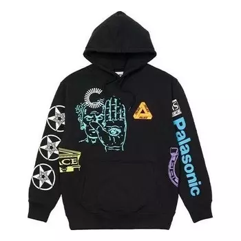 Толстовка x cannondale fw21 graffiti hoodie 'black' Palace, черный