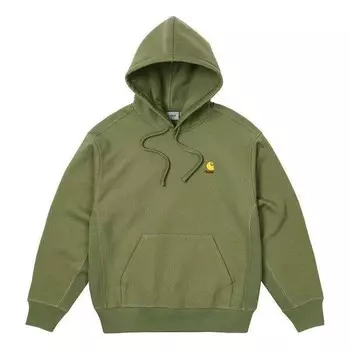 Толстовка x carhartt wip hoodie 'dollar green' Palace, зеленый