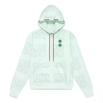Толстовка x clot jade fleece hoodie 'barely green' Air Jordan, зеленый