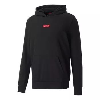 Толстовка x coca cola hoodie 'black' Puma, черный