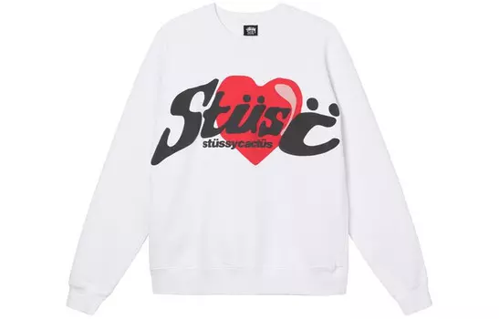 Толстовка X CPFM унисекс белая Stussy, белый