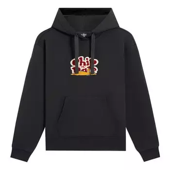 Толстовка x disney chip 'n dale embroidered logo hoodie 'black' Li-Ning, черный