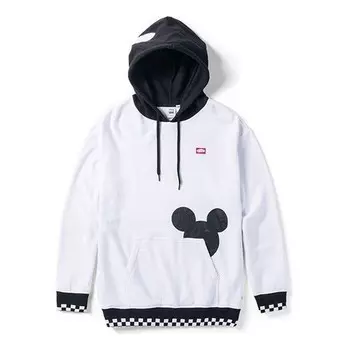 Толстовка x disney crossover grid mickey white black Vans, белый