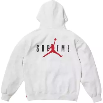 Толстовка X Jordan Tracksuit FW24 Supreme, светло-серый/пепельно-серый