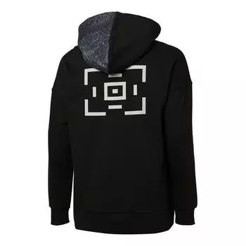 Толстовка x les benjamins hoodie 'black white' Puma, черный