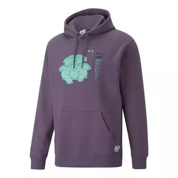 Толстовка x pokemon hoodie 'purple' Puma, фиолетовый