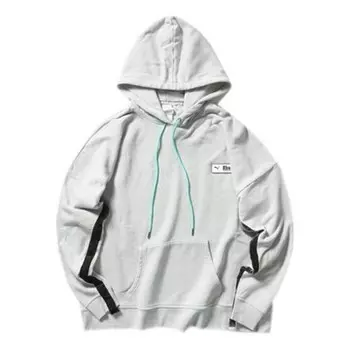 Толстовка x rhude series knit drawstring gray Puma, серый