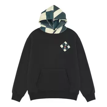 Толстовка x rokit durham pullover hoodie 'black grey' Vans, черный