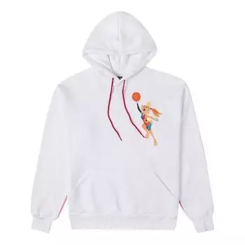 Толстовка x space jam a new legacy lola hoodie 'white' Converse, белый
