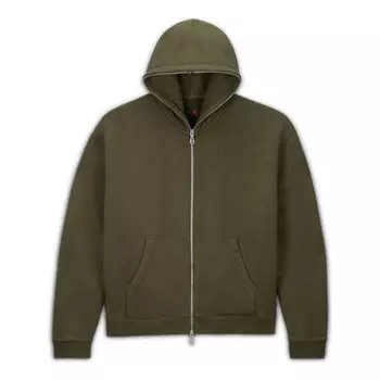 Толстовка x travis scott куртка с капюшоном на молнии азиатские размеры Air Jordan, зеленый