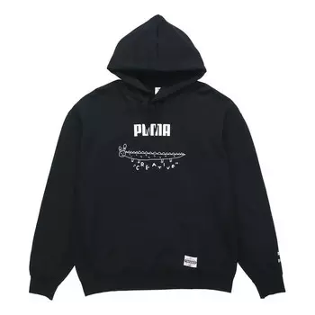 Толстовка x tyakasha crossover series black Puma, черный