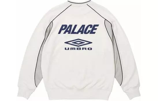 Толстовка X Umbro Warm Up Crew PALACE, белый