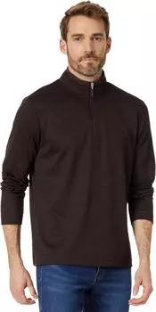 Толстовка XC4 Nylon Trim 1/4 Zip Johnston & Murphy, коричневый