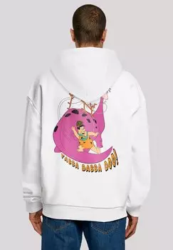 Толстовка YABBA DABBA DOO FAMILIE FEUERSTEIN - Hoodie F4NT4STIC, белый