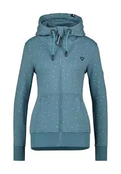 Толстовка «Ясмин», капюшон, боковые карманы, женская ALIFE AND KICKIN, синий