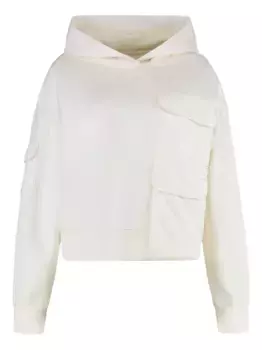 Толстовка Yates из хлопка с карманами Canada Goose, белый