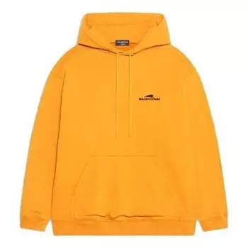 Толстовка year of the tiger hoodie medium fit 'orange' Balenciaga, оранжевый