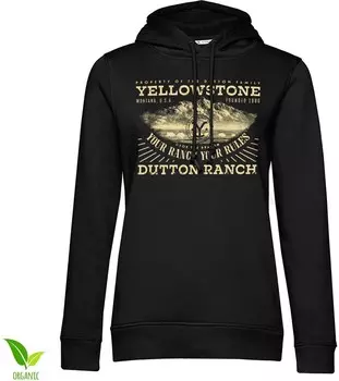 Толстовка yellowstone Hoodie, черный